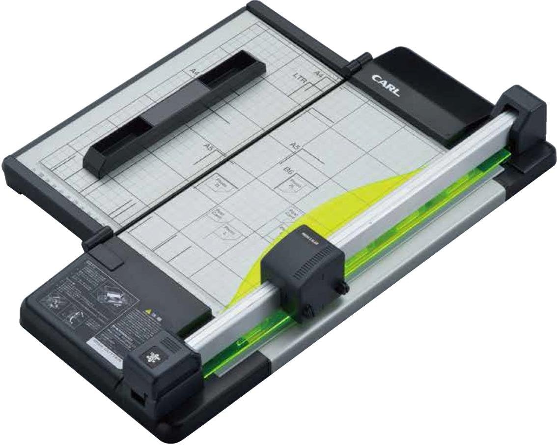 Carl Paper Trimmer, 12" Cut Length, 45 Sheet Cutting capacaity, Heavy Duty, DC-F5300 (CUI25100)