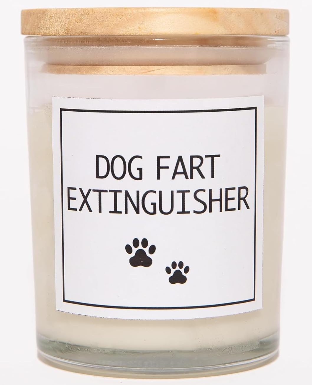 Dog Farts Extinguisher Candle - Dog Mom Gifts for Women, Pet Friendly Lavender Scented Candle, Natural Soy Wax & Natural Essential Oils