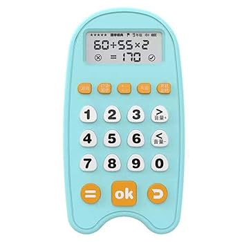 Amazon.co.jp: 子供の数学マシン | キッズ電卓のおもちゃ,Math