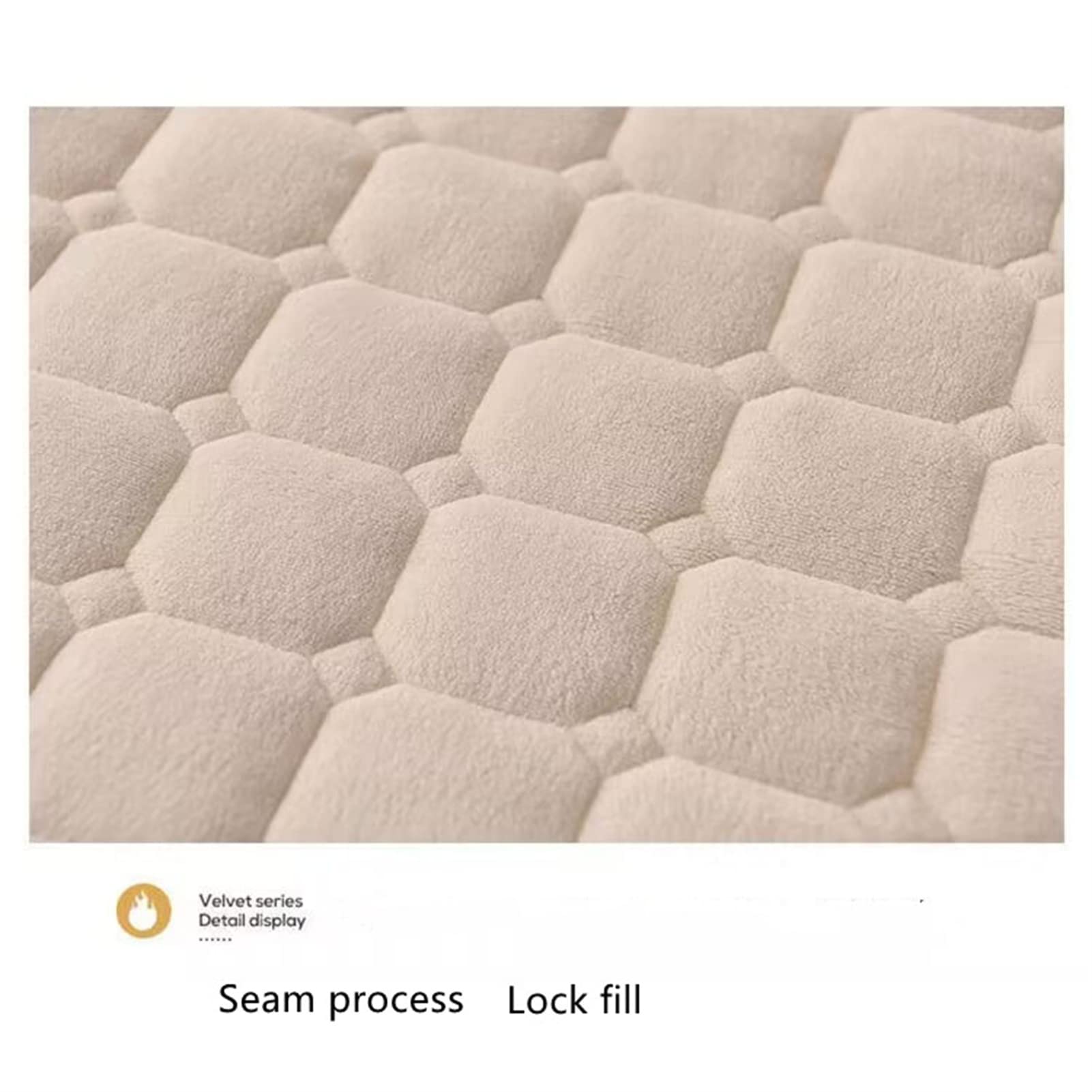Colcha, Terciopelo de Leche Colcha, Cubrecama Moderna Confecciona con Microfibra Fina, Incluye 2 Fundas de cojín, Multiusos. (Color Café,200 x 230 cm)
