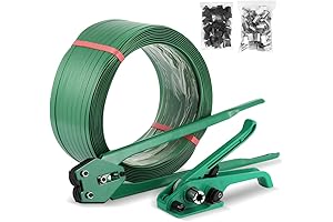 5/8"x1049' Polyester (PET) Banding Strapping Kit for Heavy Huty Pallet Packaging