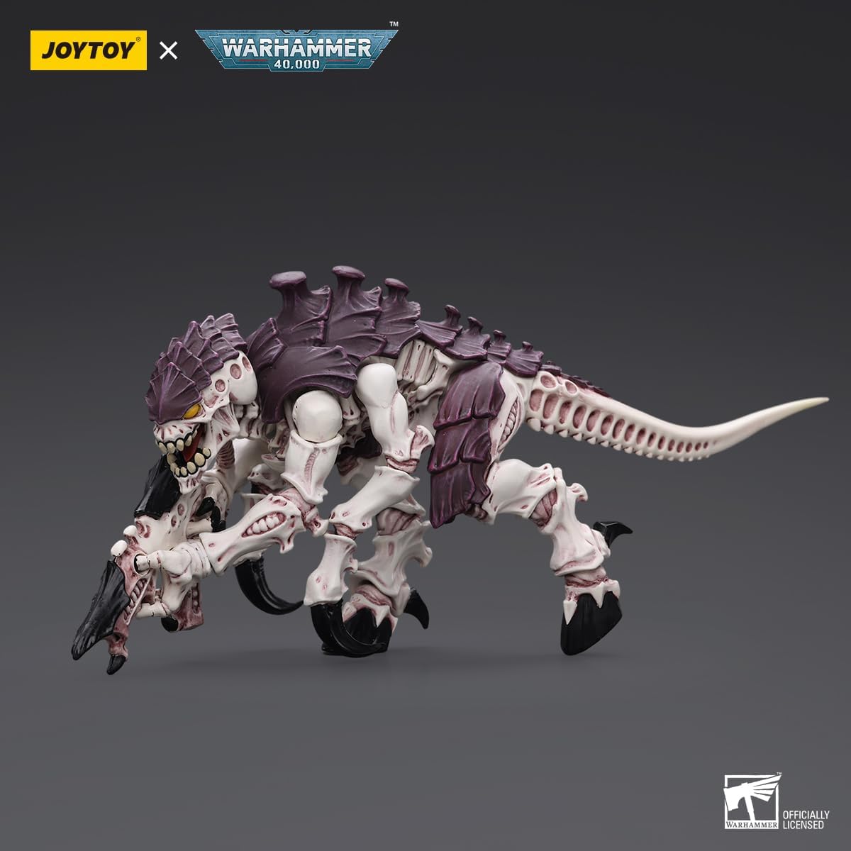JOYTOY 1/18 Action Figures - Warhammer 40,000 Tyranids Hive Fleet Leviathan Termagant with Fleshborer - 4‘’,Classic Character,Collectible,Age 15 and Above