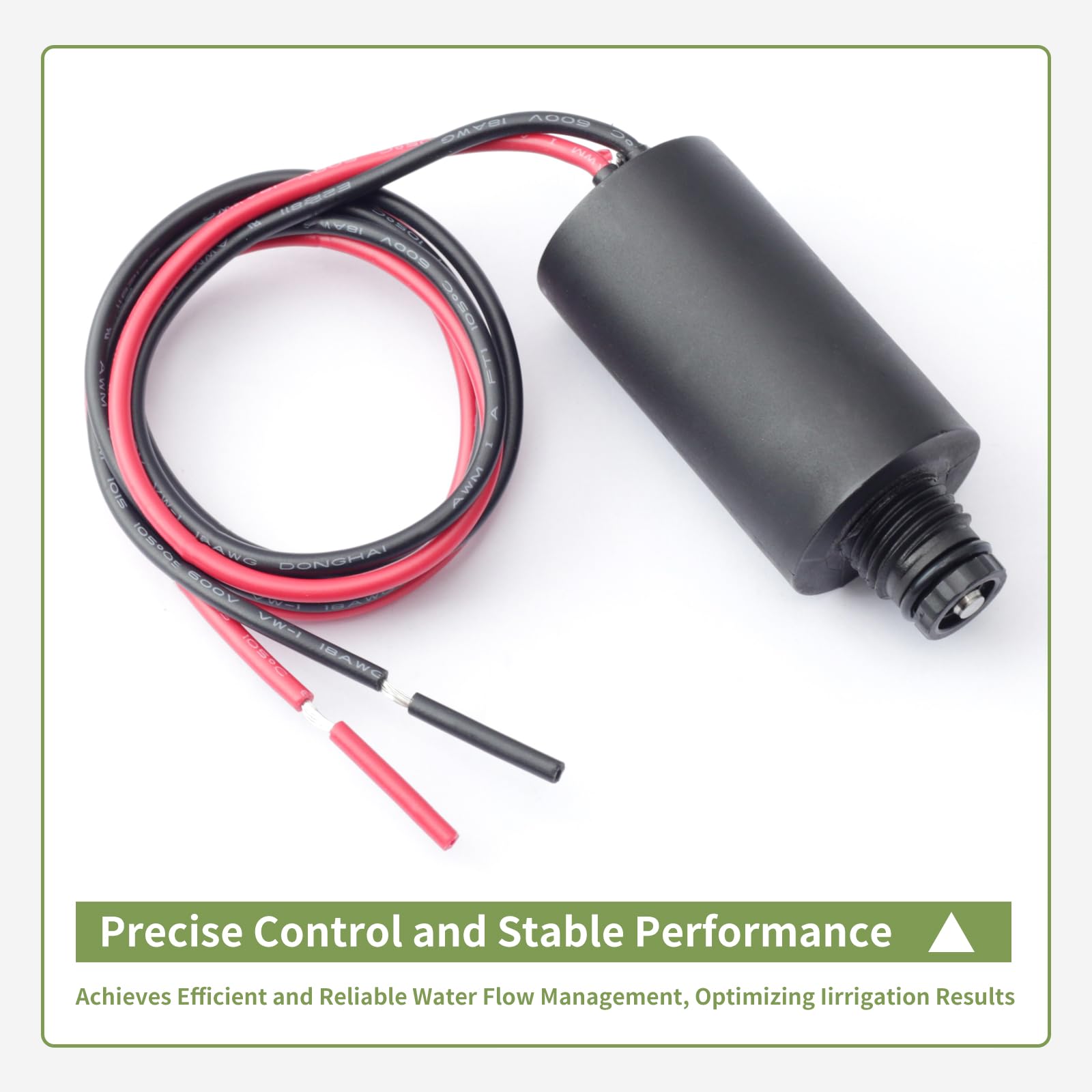Nuova valvola a solenoide di ricambio 458200 DC per sistemi di irrigazione Hunter per controller ibridi NODE NODE NODE-BT XC Hybrid da 9 V DC (2 pezzi)