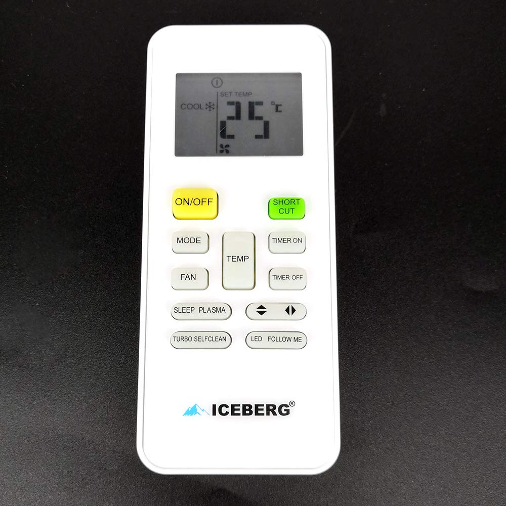 RG52A8/BGEF - Telecomando universale per climatizzatore Midea Luminous Split e portatile