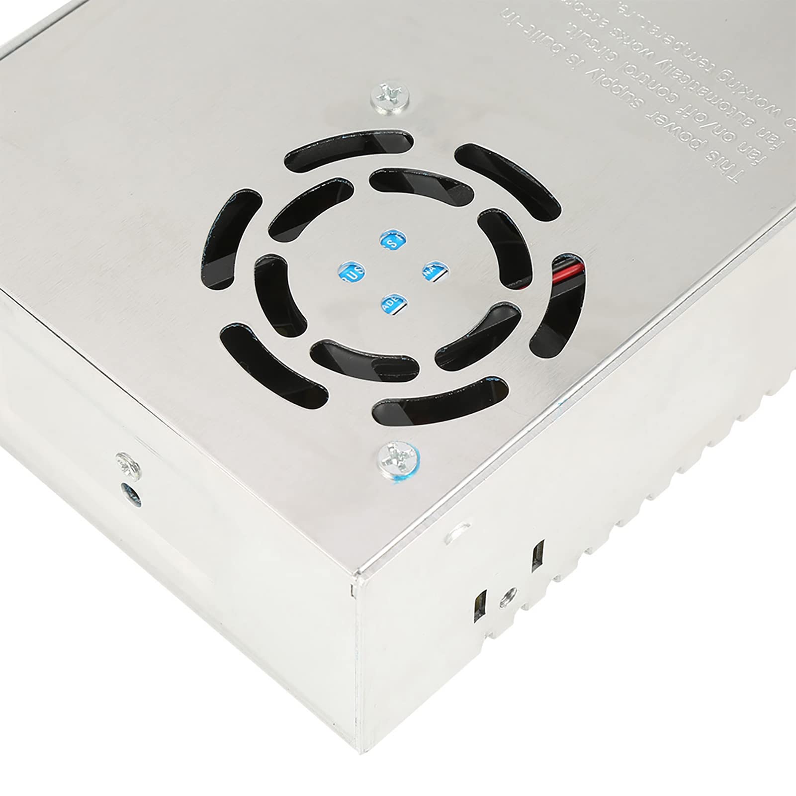Adaptador Alimentación Conmutado 48V 12.5A para Motor Paso a Paso Fuente Poder Salida DC Entrada 110-260V AC Compacto 21.5x11.3x4.8 cm