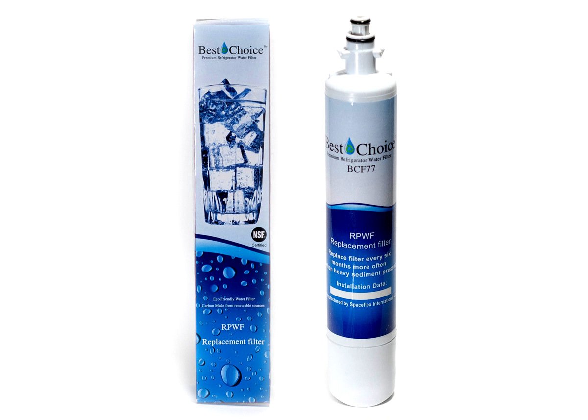 Confezione da 6 cartucce di ricambio compatibili GE RPWF da Best Choice per filtri dell'acqua certificati per frigorifero (non adatte a RPWFE)