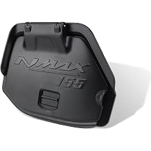 For Yamaha NMAX V3 125 155 Tool Box Storage Cover Black-1 | For Tech Max NMAX 155 / Turbo; USB Charger Port Cover; Dustproof Caps; Quick Installation; Easy to Use