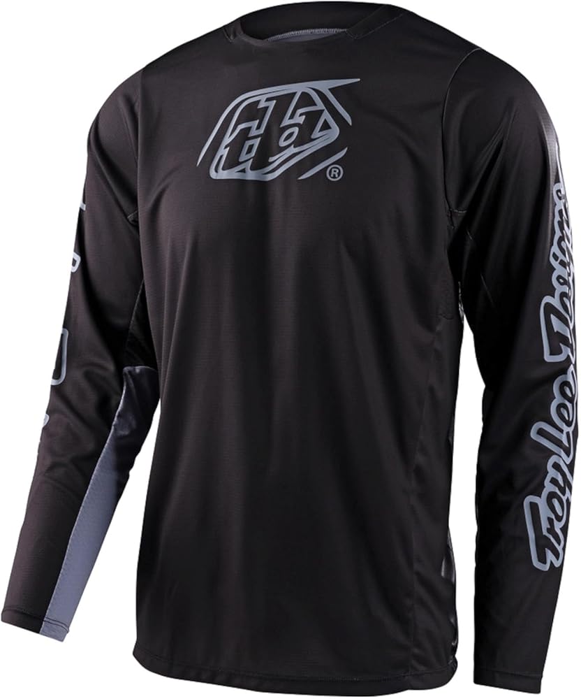 Troy Lee Designs Camiseta de Motocross, Negro, S Unisex Adulto