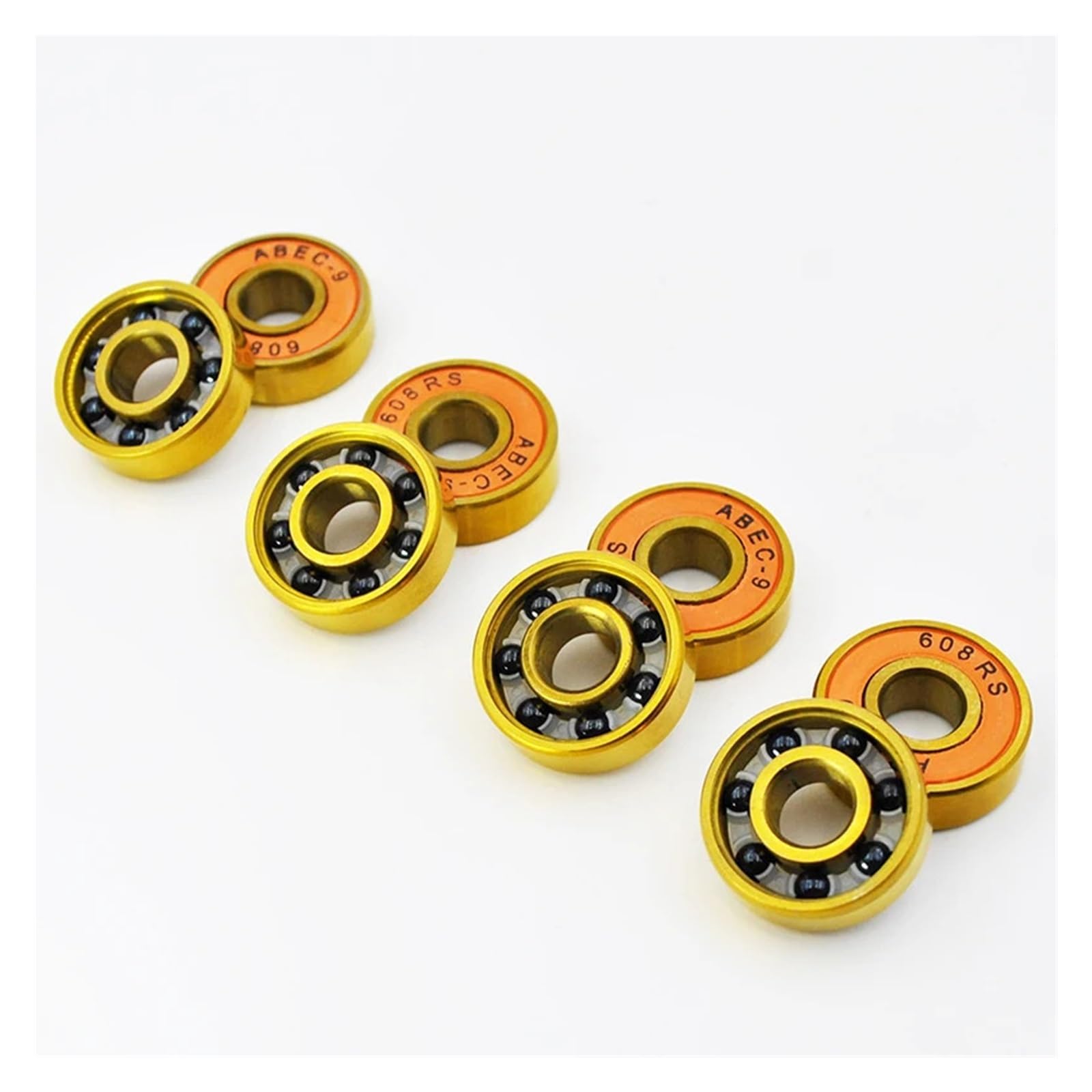 4 Stück 608 2RS Hybridkeramik 8 X 22 X 7 Mm