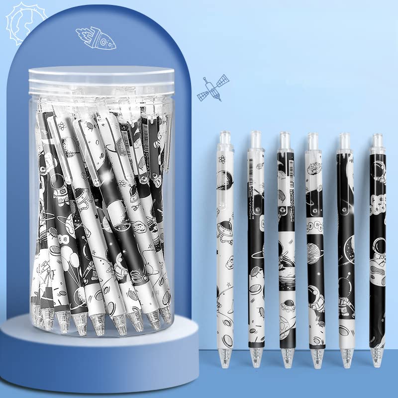 4 Penne Gel Kawaii Con Motivi Che Cambiano – Punto 0.5mm – Inchiostro Nero