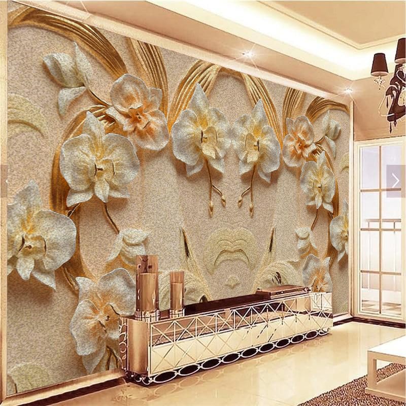 UK INTERIOR DESIGN Self Adhesive Floral Backdrop 3D Wallpaper for Wall Removable Wallpaper Stickers for Home Office Living Room Decorations (14 x 10 Foot) (B0CVV36G4J) Amazon Price History, Amazon Price Tracker