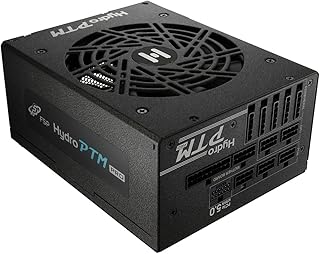 FSP Hydro PTM PRO 1200W Power Supply, 80 Plus Platinum, ATX 3.0/PCIe5, Full Modular (HPT2-1200,Gen5)