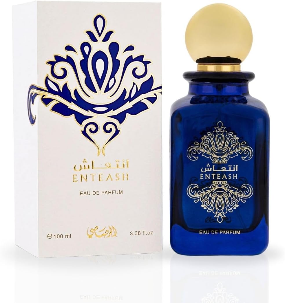 RASASI Enteash Eau De Parfum For Women Spray 100ML (3.38 OZ) Arabian Spicy And Musky Fragrance, Long Lasting Luxurious Scent