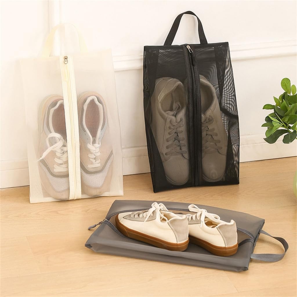 Breathable Anti Dust Shoe Organizers Bag Gym Travel Essential Storage Durable Nylon Materials