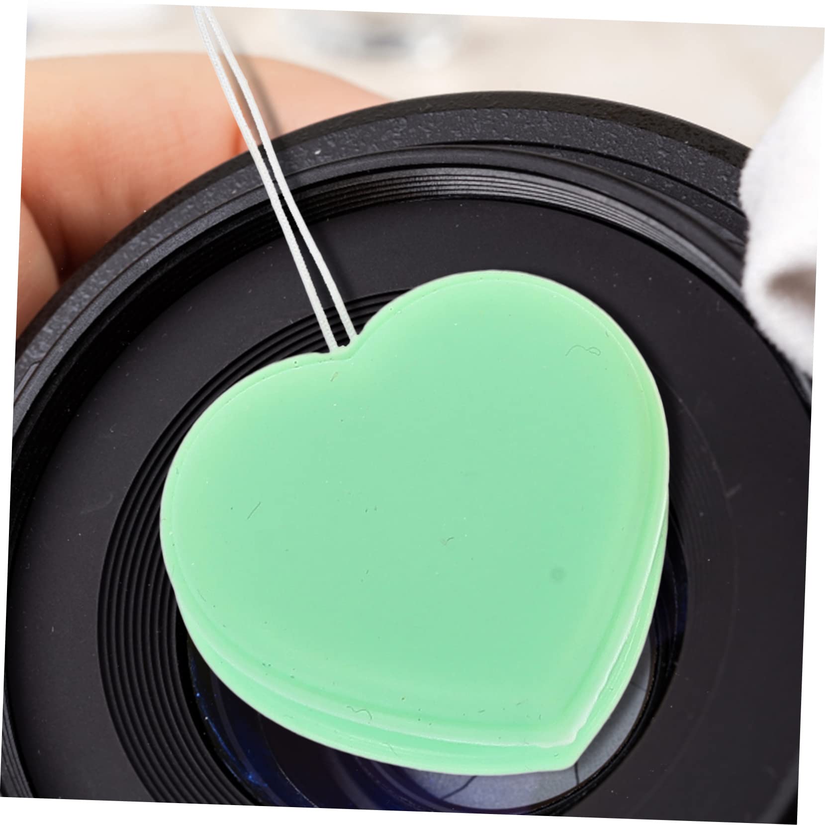 FRCOLOR 20pezzi Panni Per Pulizia Schermo e Lenti Wipes Microfibra Per Occhiali Smartphone e Fotocamere Design Portatile Forma Di Macaron Colori Casuali