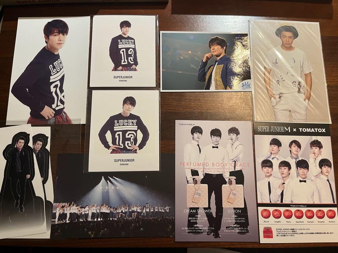 super junior donghae ドンへサイン入りポストカード