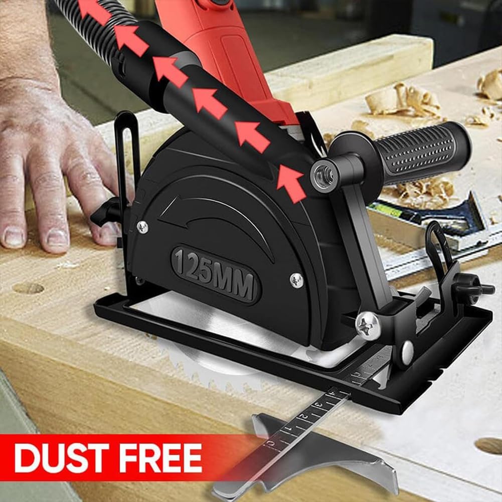 Soporte para Amoladora Angular, Ángulo de Corte Ajustable de 0-45 Grados, Soporte Fijo para Máquina Pulidora, para Amoladora Angular de 4 A 5 Pulgadas A