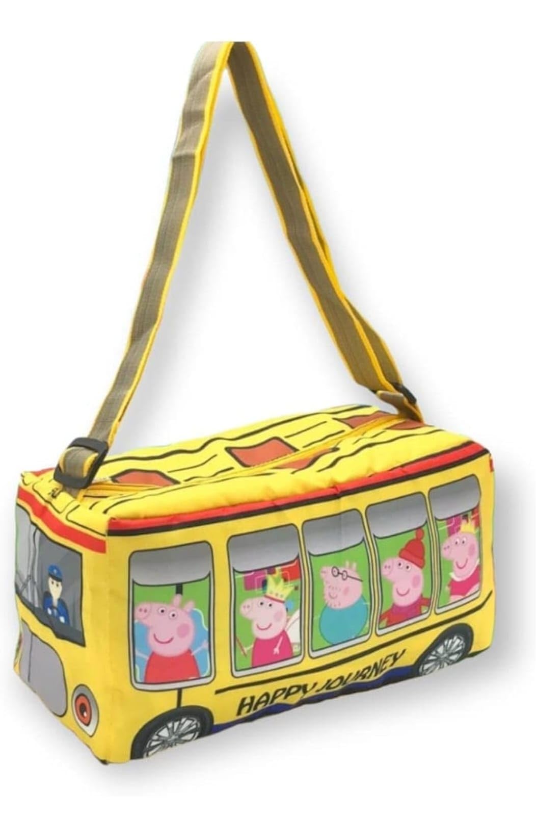 Kids Duffle Bag Multicolor Polyester Travel Bag for Boys Girls Lightweight Gym, Dance, Swimming, Picnic Sports Bag Stylish, Durable, Travel-Friendly Duffle for Kids (Yellow)-image-11