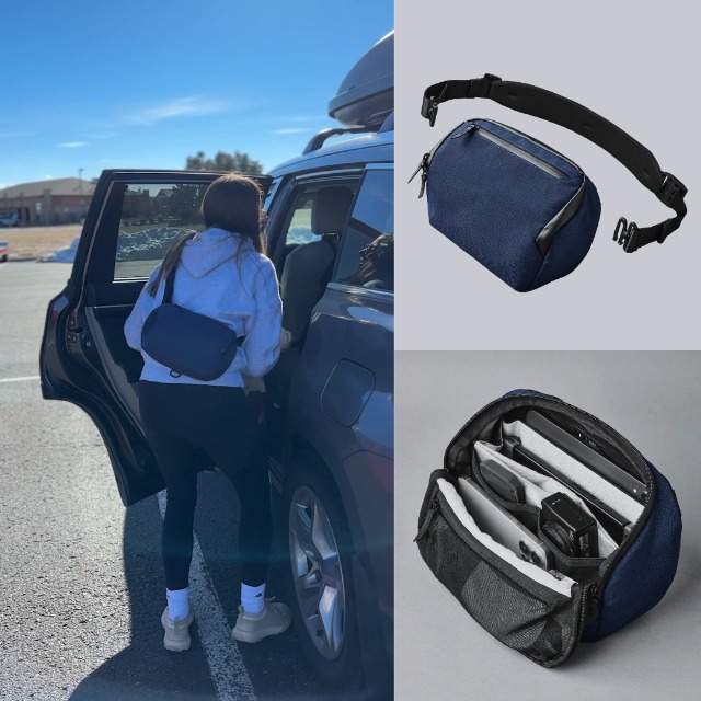 Amazon.com: ALPAKA Vertex Pouch Tech Pouch Travel Organizer Black