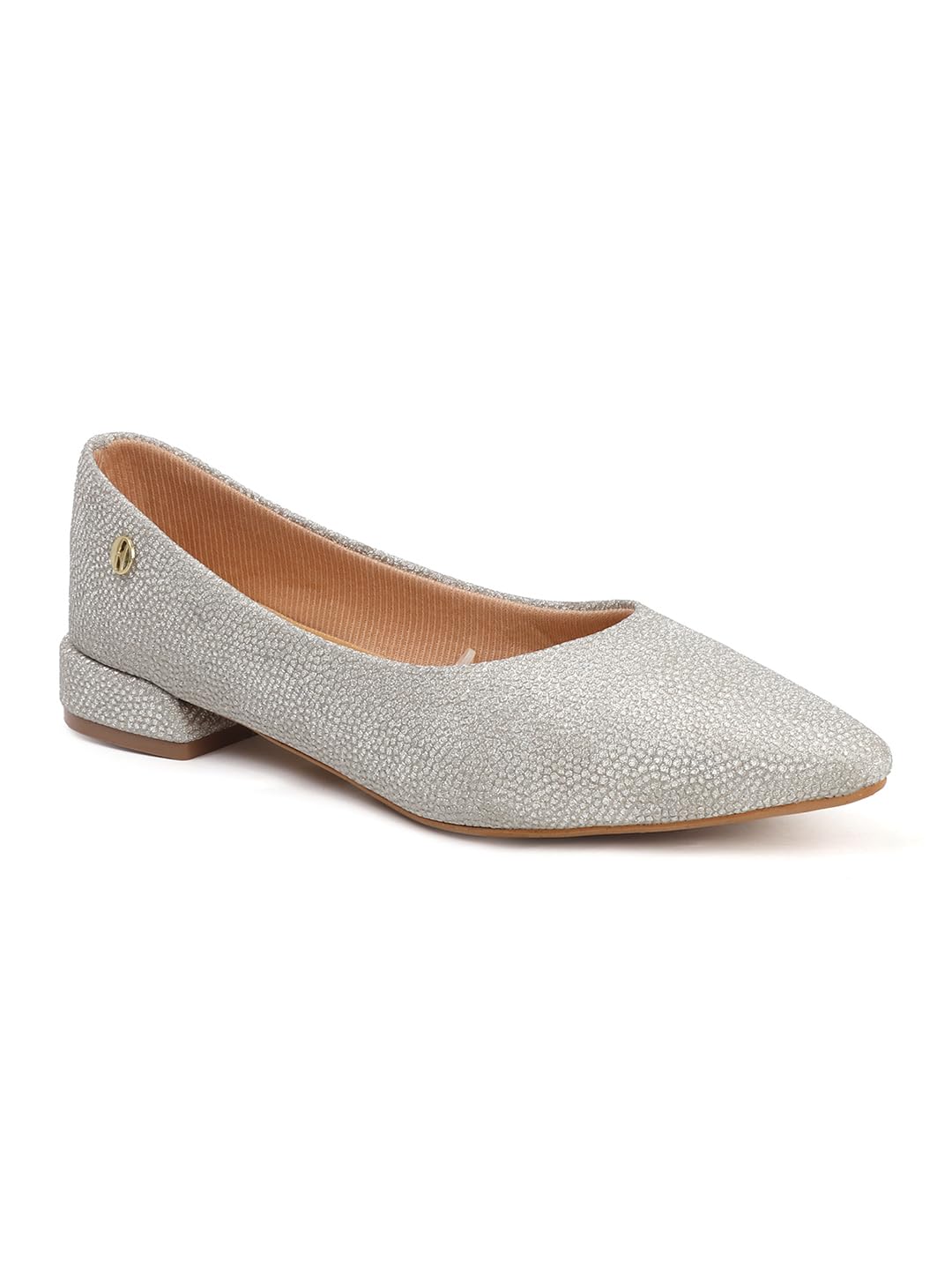elle Women's Pointed-Toe Flats with Subtle Shimmer Finish-picture-16