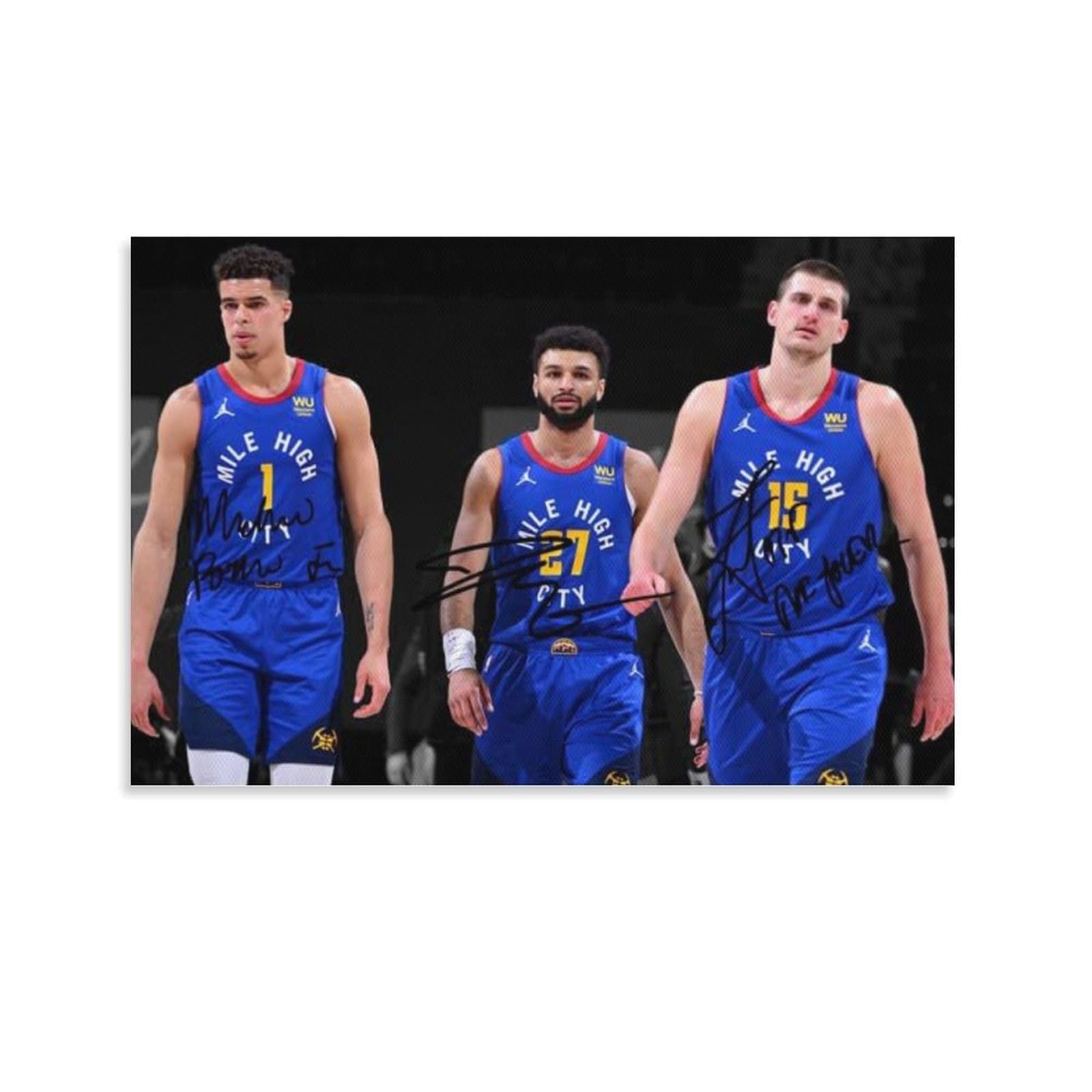 FCOIN Jamal Murray Canvas Poster Poster Cool Artworks Painting Wall Art Canvas Prints Hanging Picture Posters 20x30inch(50x75cm)
