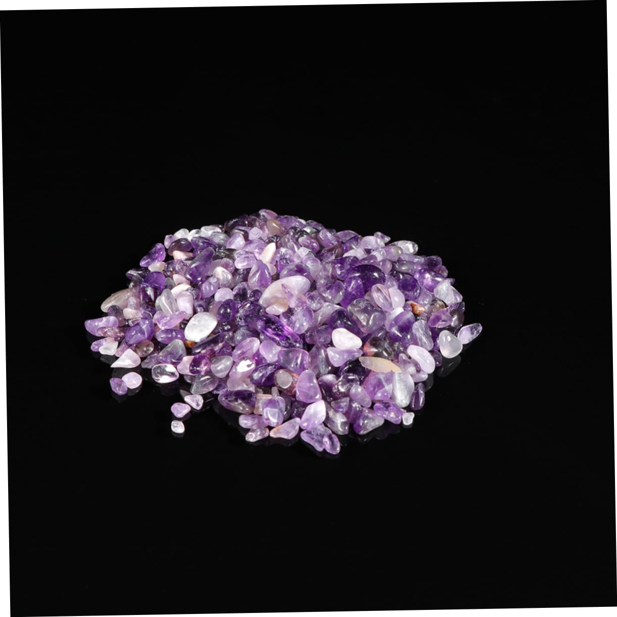 Gravier violet pour aquarium, pierre chakra