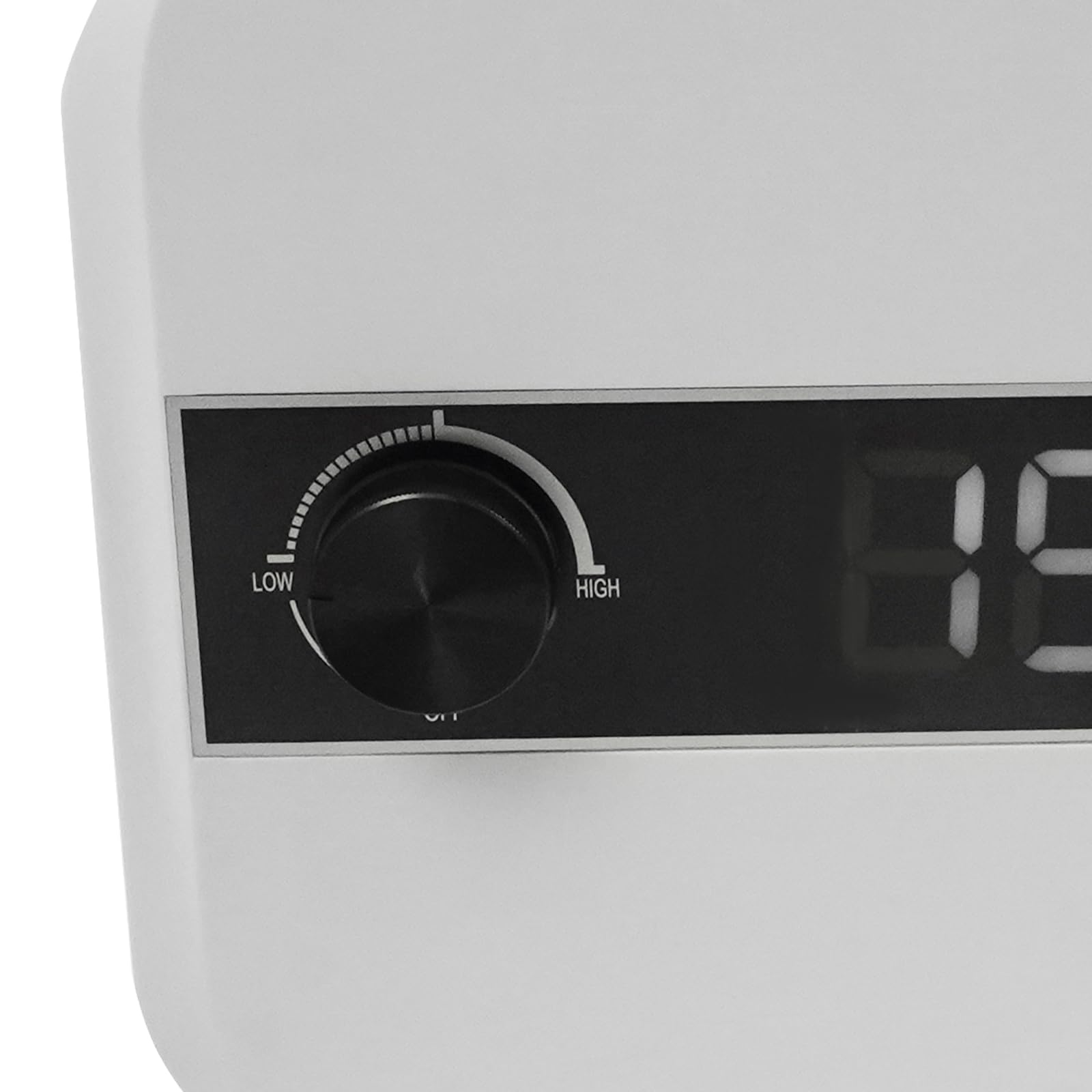 Minicalentador de agua eléctrico de 5 litros, depósito de agua caliente de 1500 W con regulador de temperatura, calentador de agua caliente para cocina y baño, protección IPX4, color blanco