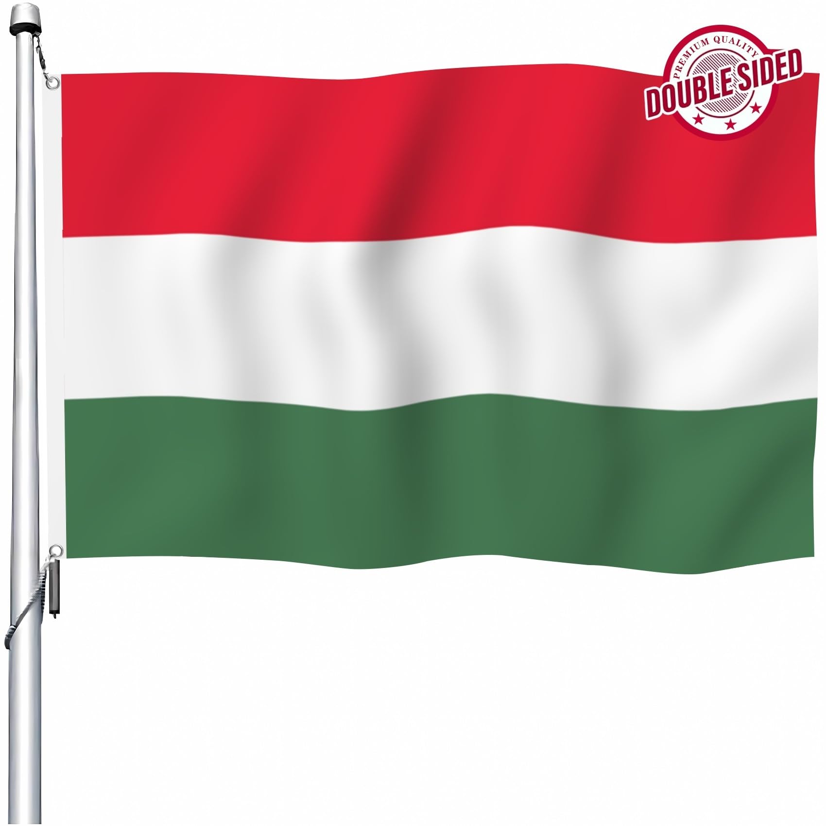 Irland Flagge 250 X 150 Cm – Wetterfest, UV-beständig & Mit Metallösen, Perfekt Für Draußen