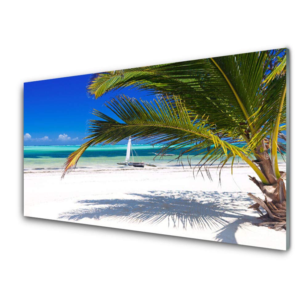 Verre Trempé 100x50cm Tulup - Plastique Imprimés Tableau Décoration Moderne