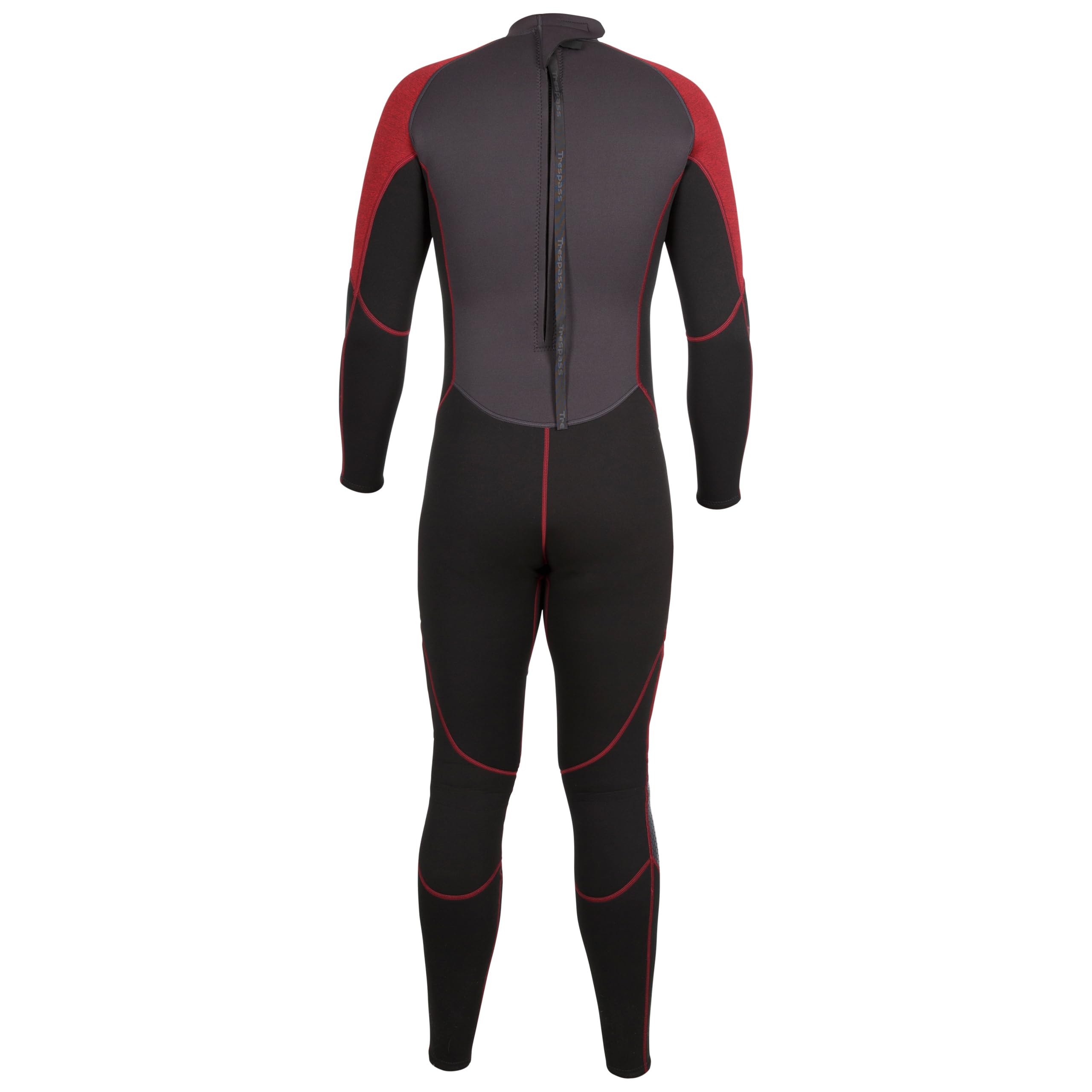 Trespass Traje de Neopreno para Hombre, Longitud Completa, 3 mm, Cierre Trasero, Nitrox
