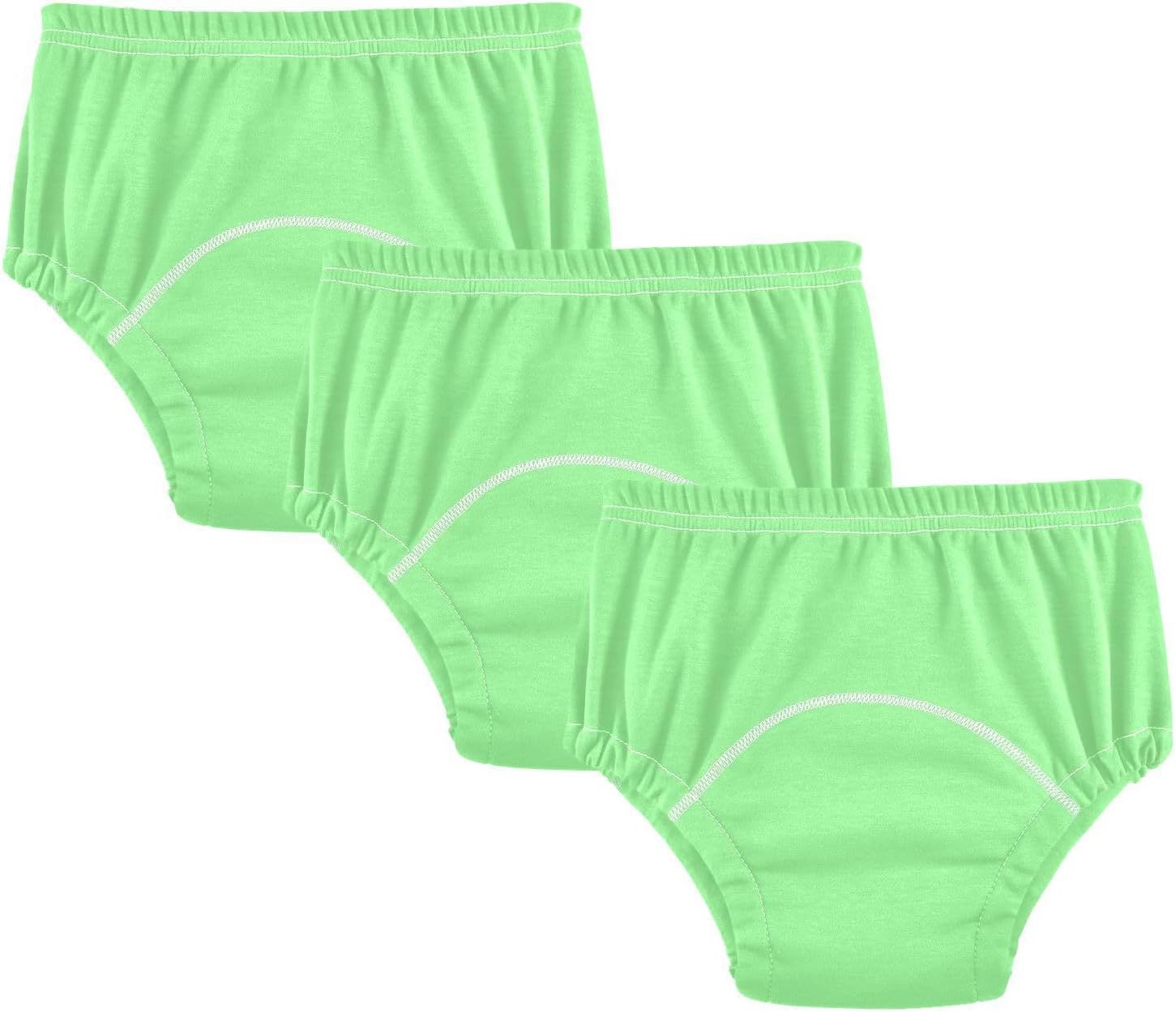Little Girls Toilet Training Pants Leakproof Night Time Potty Training Underwear Potty Training Underwear for Toddler Boys 2T Palegreen