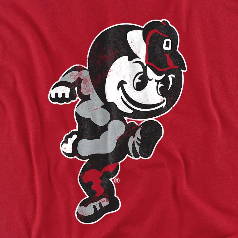 The Ohio State University Official Brutus Unisex Adult T Shirt,Brutus, Large