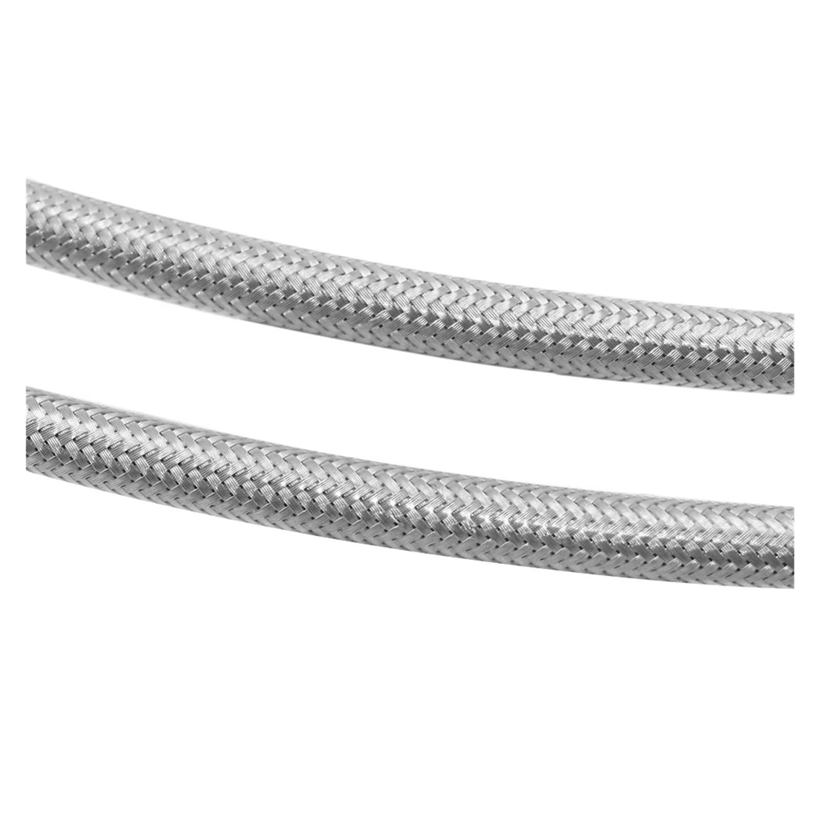 Cables De Acero Tejido Caja del Cable del Acelerador | Compatible con Harley Davidson Sportster XL1200 883 Dyna Road King Electra Glide.(Black 110cm)