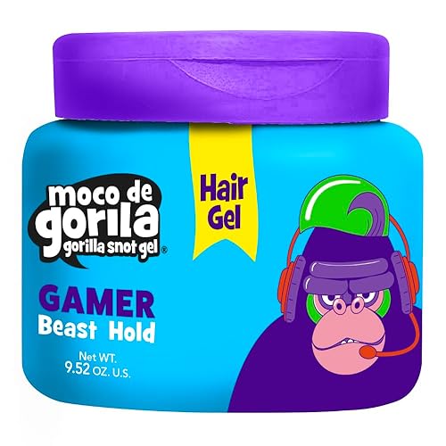 Miniatura 2 de Moco de Gorila Gamer, gel para peinar el cabello, le da a tu peinado un efecto duradero, reactiva con agua, alta fijación, paquete de 3 unidades de