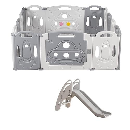 Gupamiga Plegable Baby Playpen Baby Plegable Play Pen Centro de Actividades para Niños Patio de Juego de Seguridad Hogar Interior al Aire Libre