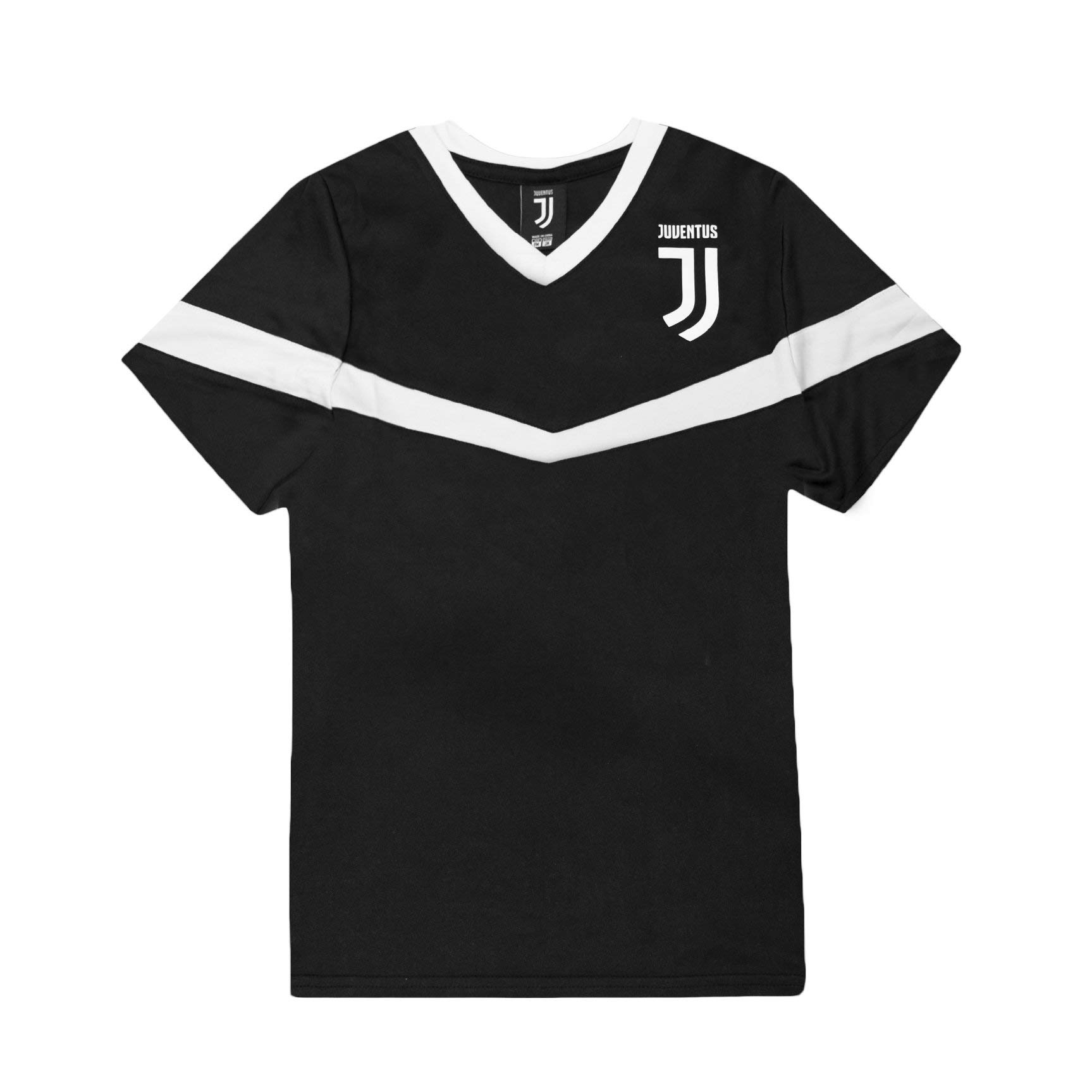 Icon Sports Juventus FC T-Shirt – Official Boy’s Juve World Soccer Football Club Team Athletic Tee Top Youth Kids Girls JV104PT-K2 YS