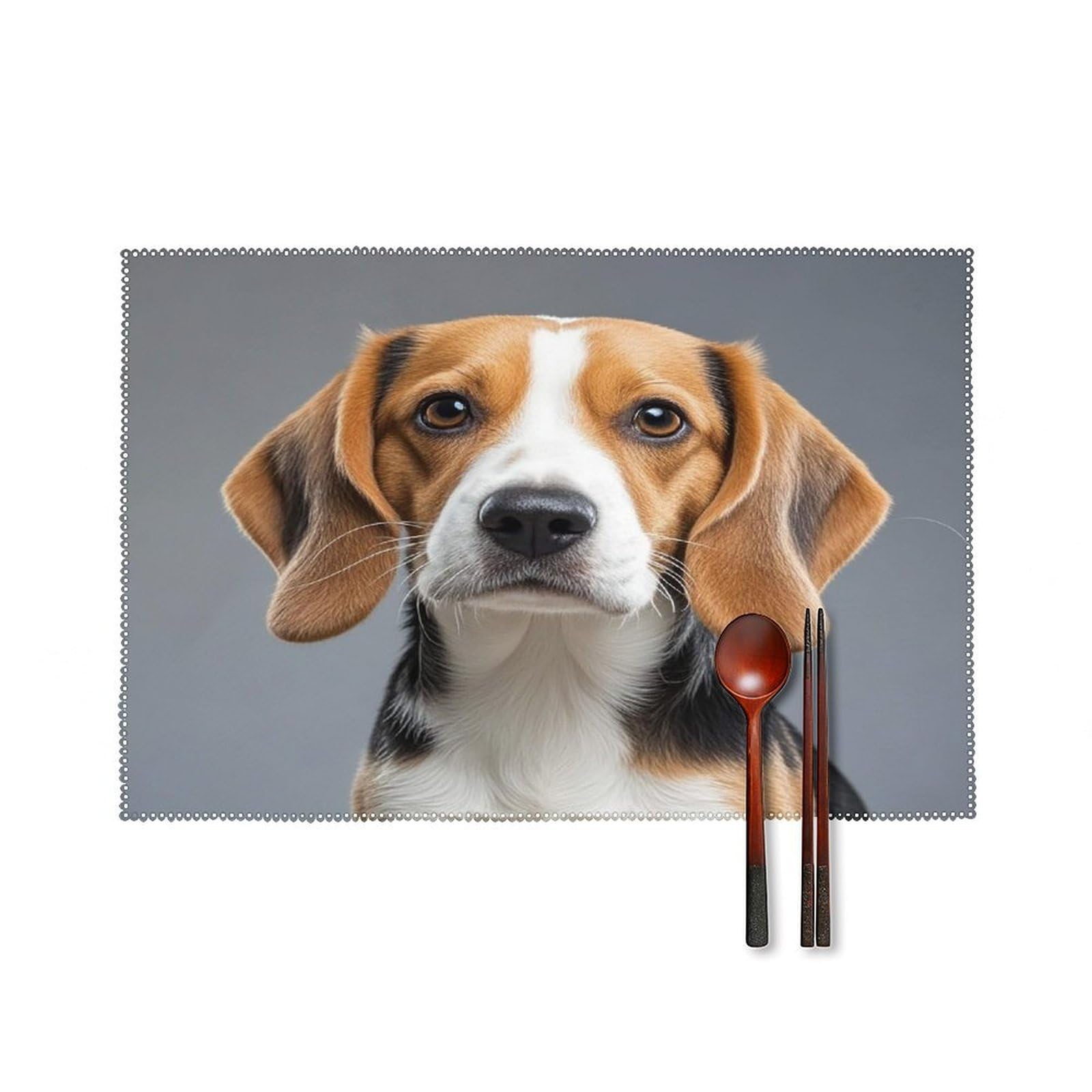 Fodpand Style Cute Beagle Placemats Set Of 4 Place Mats Table Mats