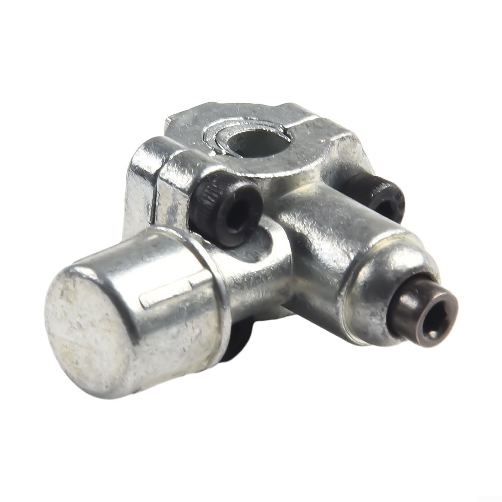6 Stück BPV31 Durchstichventil Set für HLK-Kälteanlagen, Metall Line Tap Valve Kit 1/4, 5/16, 3/8 Zoll Kupferrohr, silber