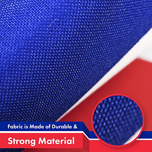 G128 France French Flag | 3X5 Ft | Liteweave Pro Series Printed 150D Polyester | Country Flag, Indoor/Outdoor, Vibrant Colors, Brass Grommets, Thicker And More Durable Than 100D 75D Polyester #TOP3