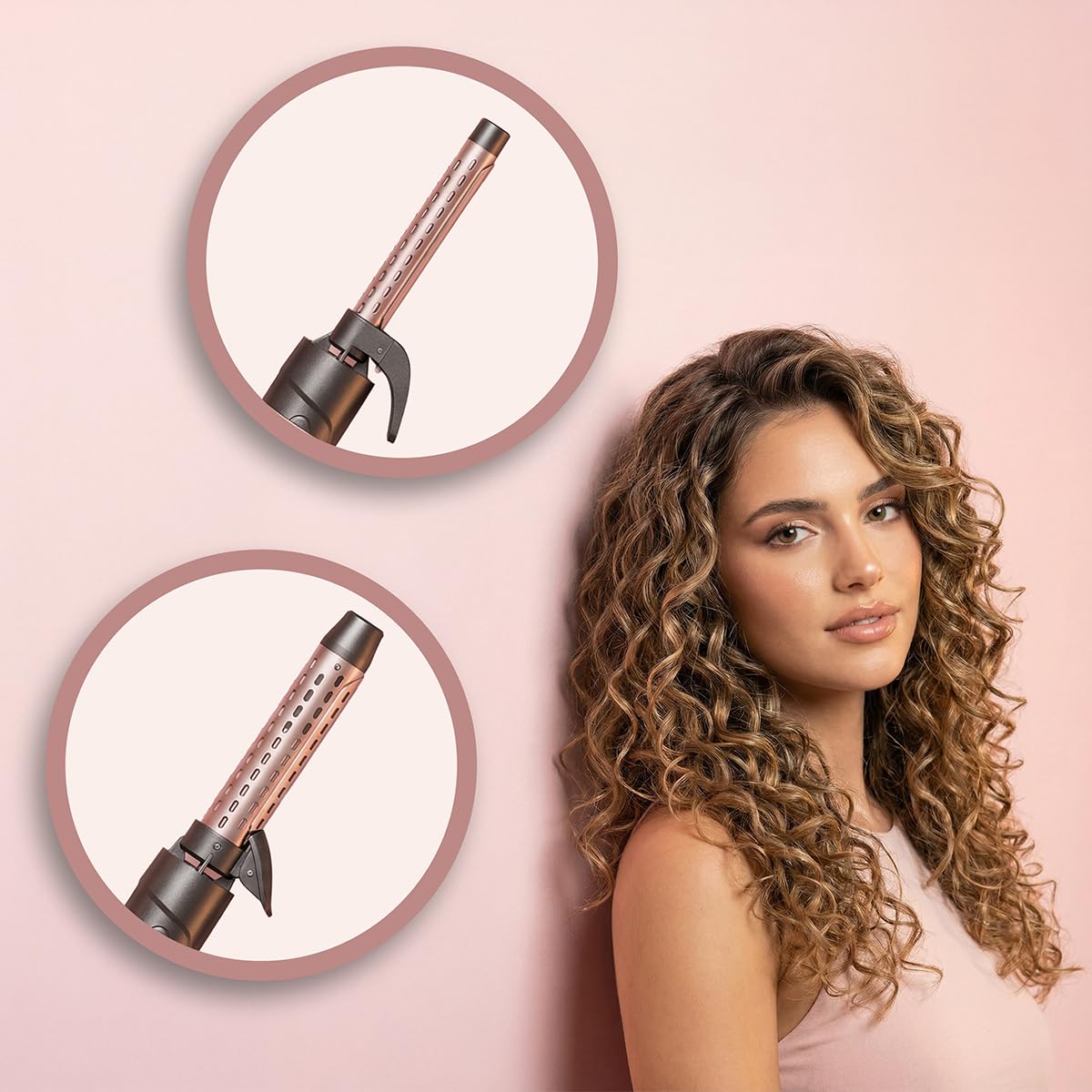 Cecotec Spazzola ad Aria Rotante 10in1 CeramicCare AirBrush Gyro. 1100W, Rotazione, Tecnologia Ionica, Rivestimento Ceramico, 3 Modalità Velocità e Temperatura, Piega Facile