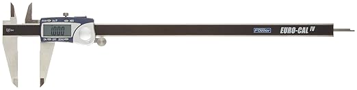 Fowler Full Warranty Stainless Steel Frame Euro-Cal IV Electronic Caliper, 54-100-332-0, 12