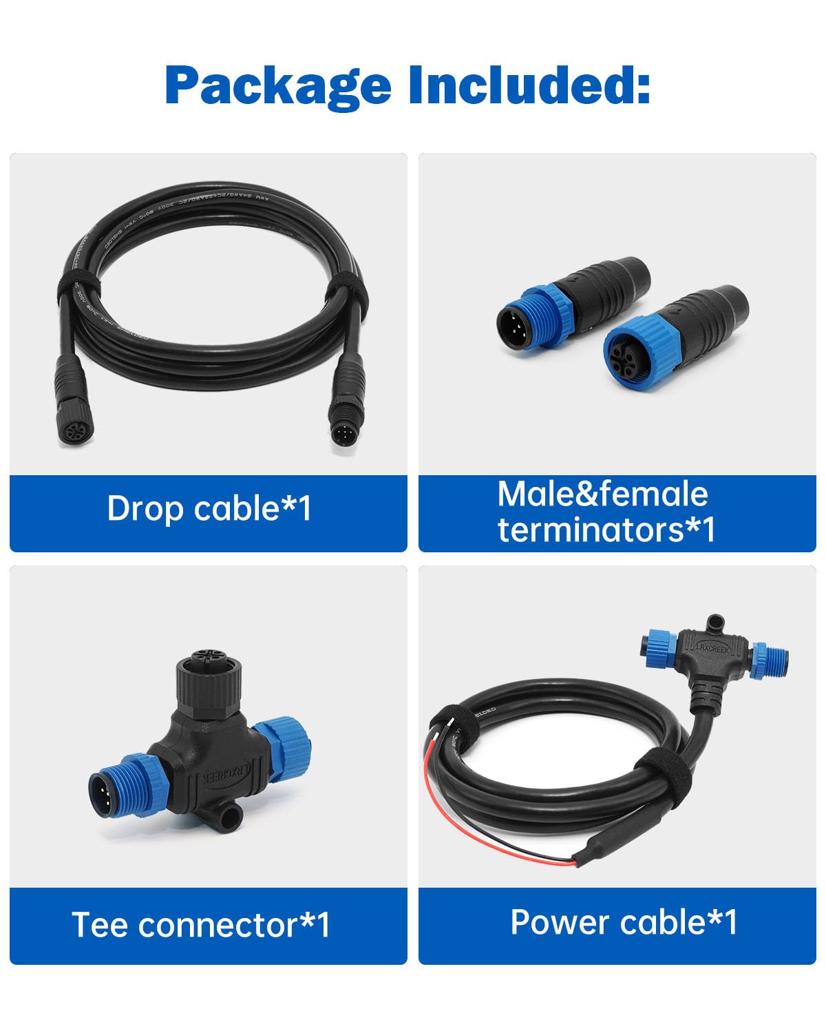 Backbone Kabel, Boot Backbone Kabel Boot Marine Converter voor NMEA 2000 Vervanging voor Lowrance Simrad BG Navico Netwerk(4M