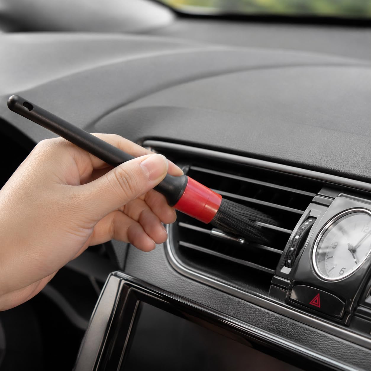 Kit Limpieza Coche para Tallado Automotriz Inrior y Exrior, con Cepillo para Lavar Carros y para, para, Kit de Herramientas de Limpieza de Motor, Versión de Lujo