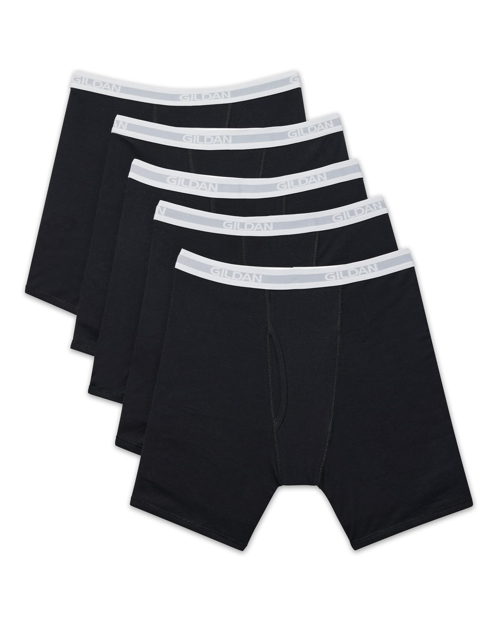 Gildan mens Underwear Boxer Briefs, Multipack OEKO-TEX STANDARD 100 U.S. Cotton Trust Protocol U.S. Cotton Trust Protocol