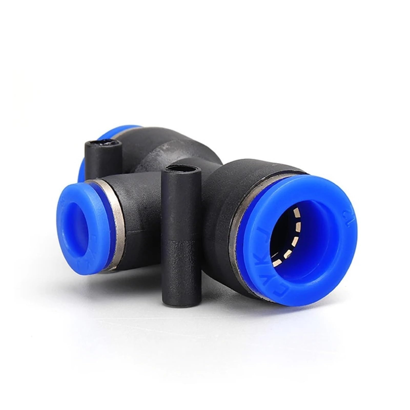 10 szt. szybkozłączek gazowych PE 4-16 mm z trójnikiem Slip-Lock do systemów pneumatycznych/wodnych(Peg 12-16)