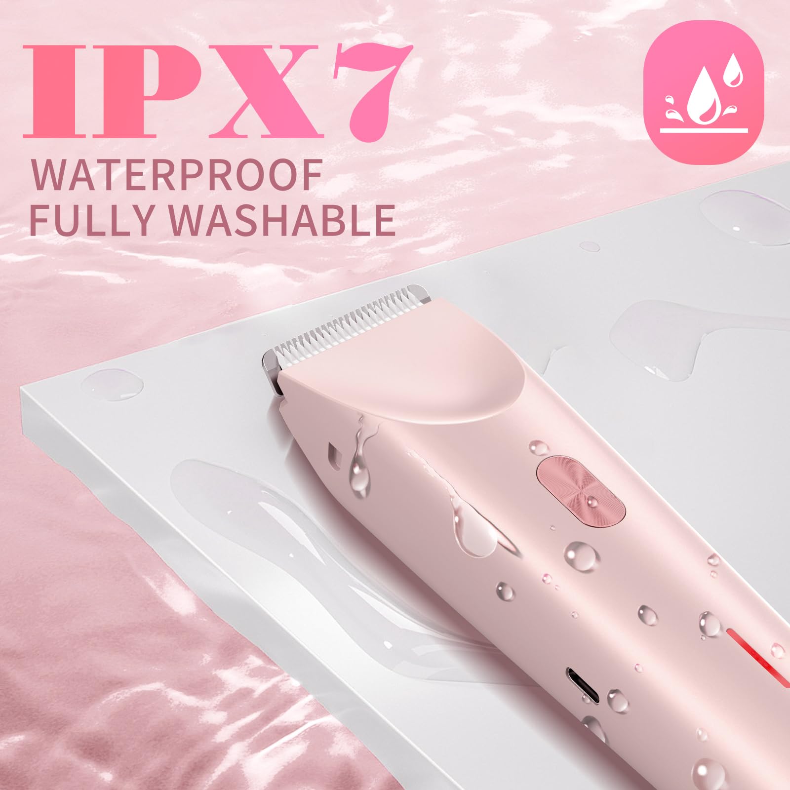 Glow Aura™ Donne Rasoio Elettrico Rasoio Trimmer Rasoio Elettrico per le Donne Trimmer Rasoio Elettrico Trim Donne Rasoio