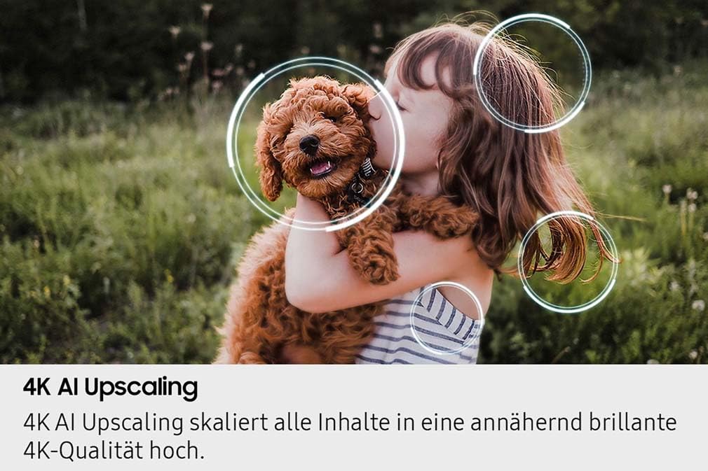 Samsung Neo QLED 4K QN80F 50 Zoll (125 cm) Mini LED Fernseher, NQ4 AI Gen2 Prozessor, Quantum Matrix Technology Core, 4K Upscaling, Dolby Atmos, Knox Security, Samsung Vision AI Smart TV