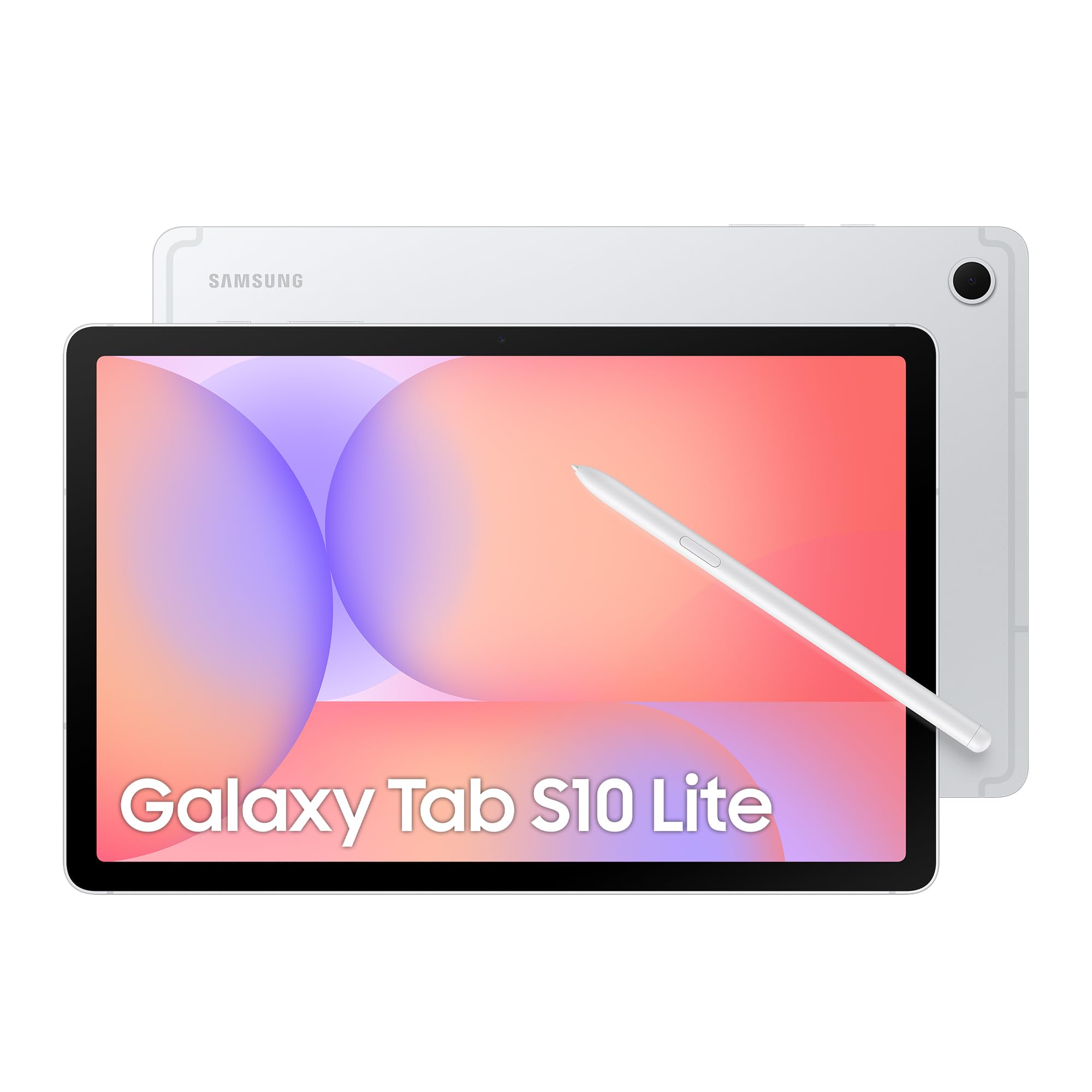 Samsung Samsung Galaxy Tab S10 Lite, AI Tablet, 6GB Memory, 128GB Storage, 10.9" 90Hz display, S Pen Included, Long Battery Life, Silver