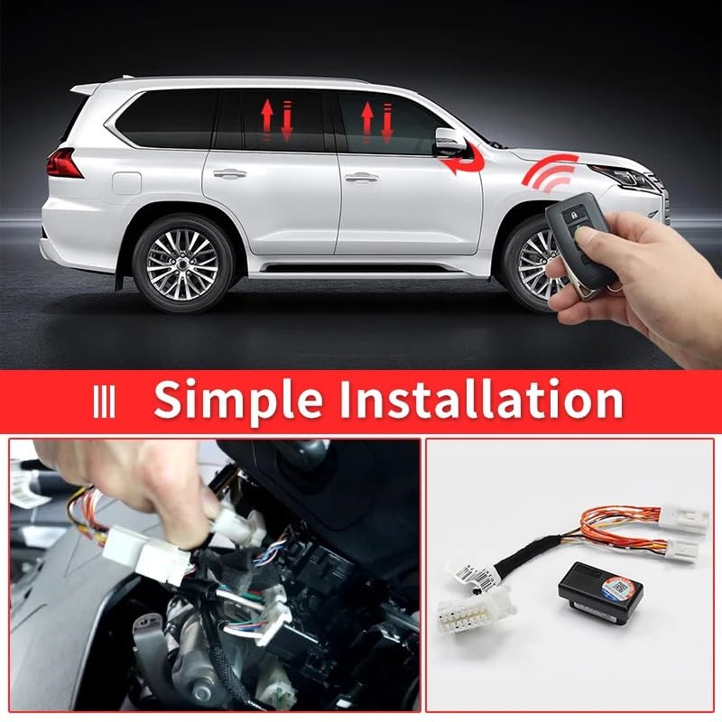 Moduł automatycznego zamykania szyb Do Lexus LX 570 LX570 do akcesoriów do aktualizacji 2008-2022 2021 Okno zasilania modułu