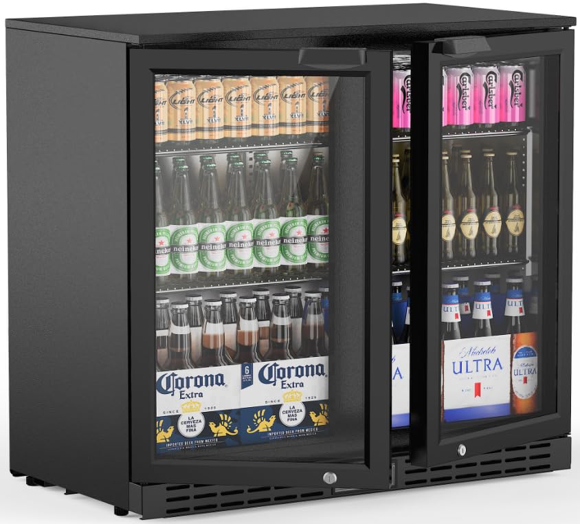 Coolake C-215BH 7.4 cu ft Beverage Cooler Black